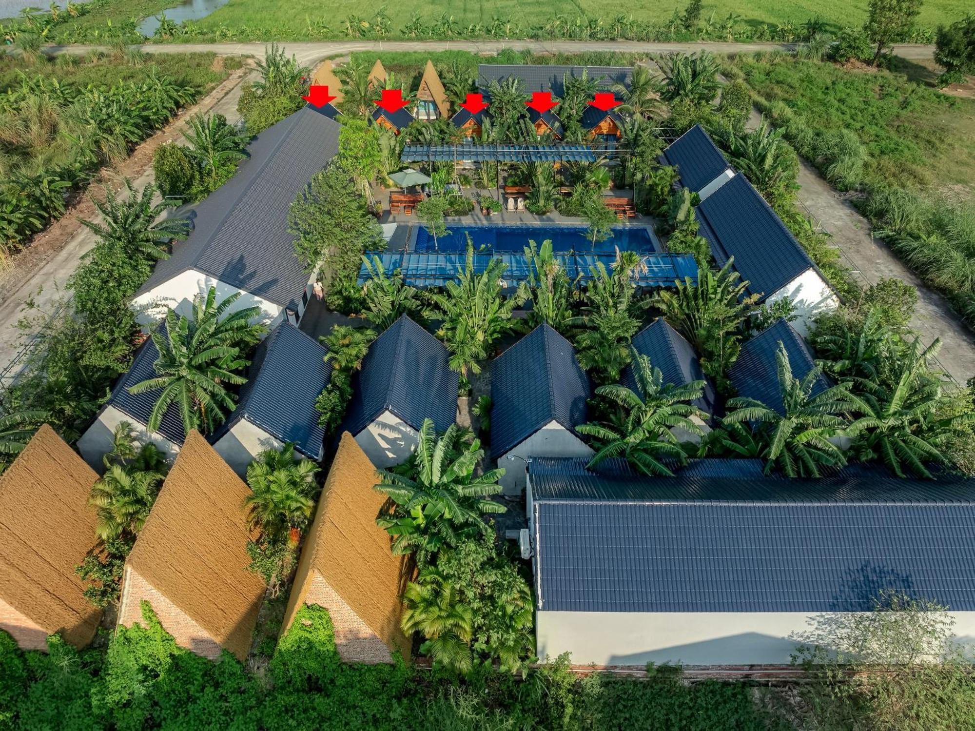 Tam Coc Forest Banana Retreat & Spa Ninh Bình Kültér fotó