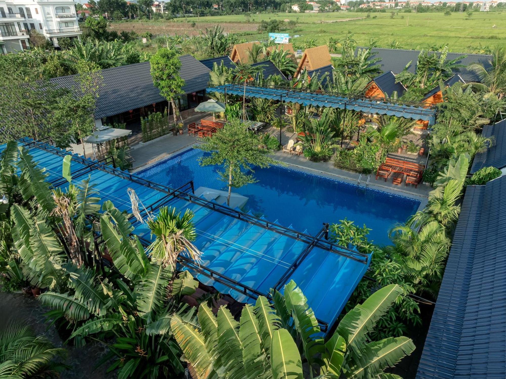 Tam Coc Forest Banana Retreat & Spa Ninh Bình Kültér fotó