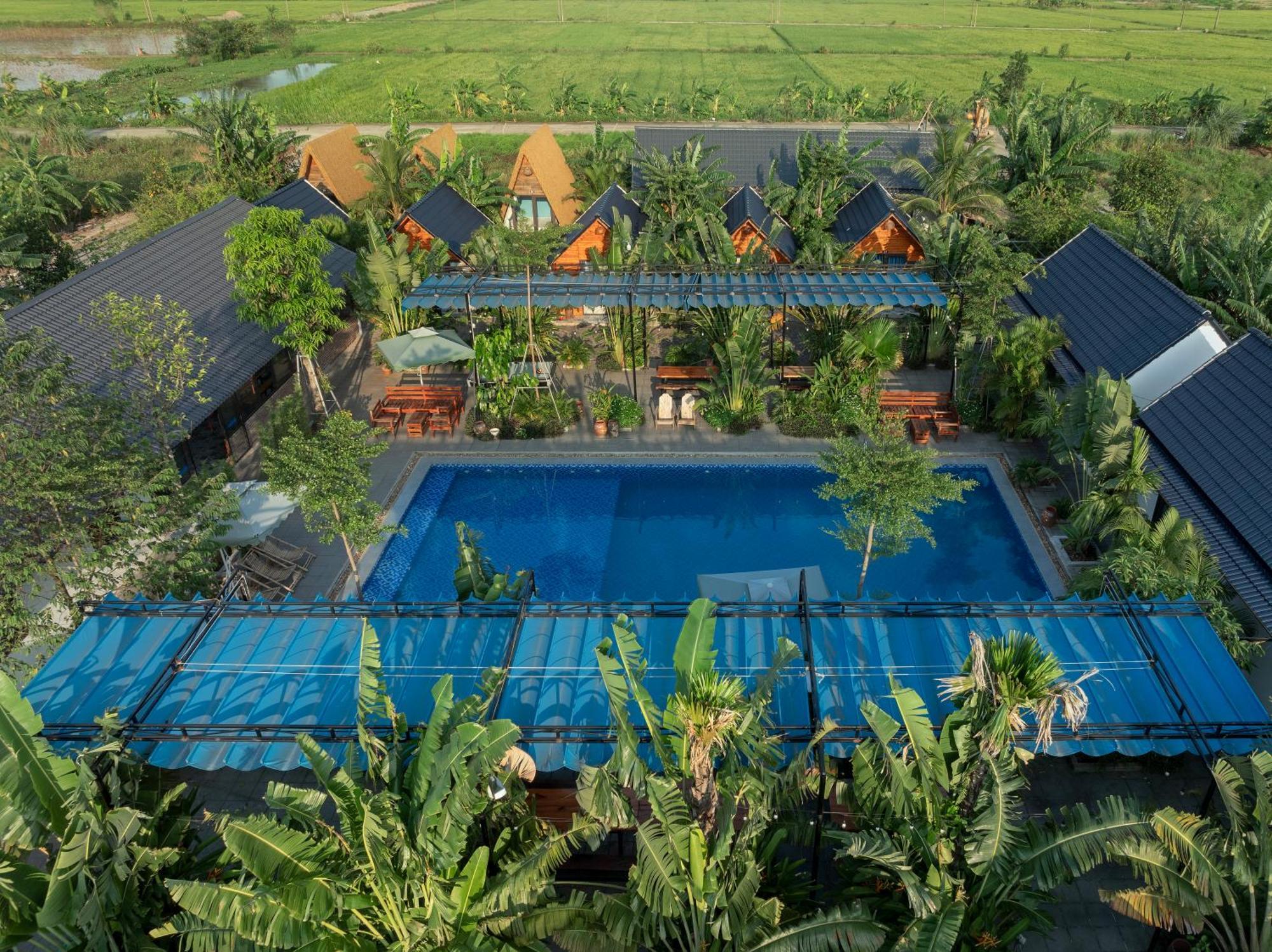 Tam Coc Forest Banana Retreat & Spa Ninh Bình Kültér fotó